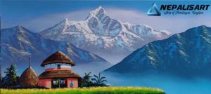 Mt. Machhapuchhre.