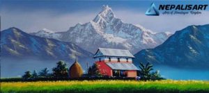 Mt. Machhapuchhre.