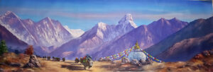 Everest and Amadablam