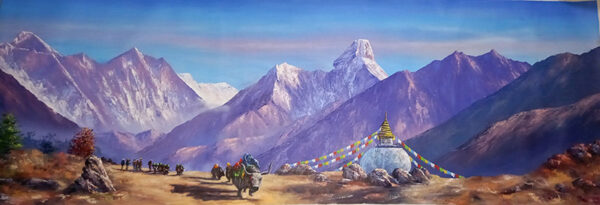 Everest and Amadablam